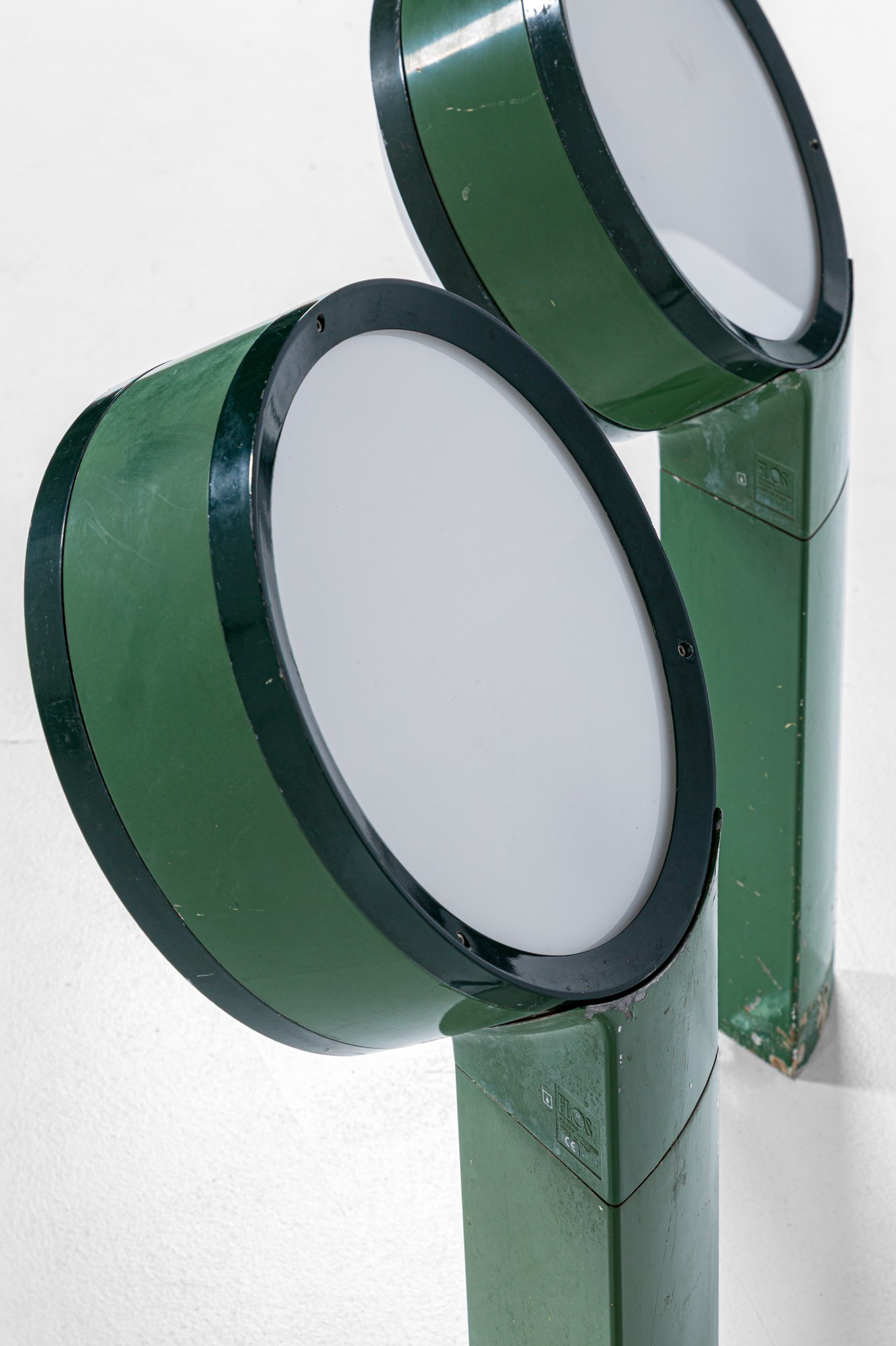 Quattro lampade da terra mod. Tamburo