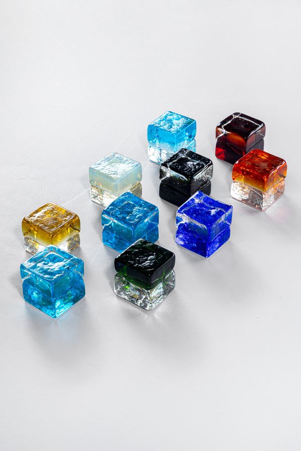 Giusto Toso - Dieci presse-papier della serie Gogi Gogi