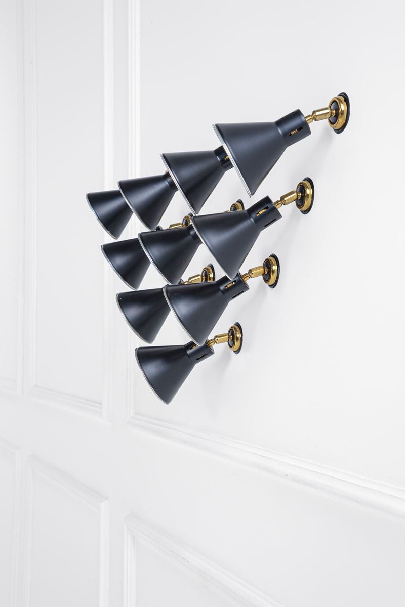 Dieci lampade da parete