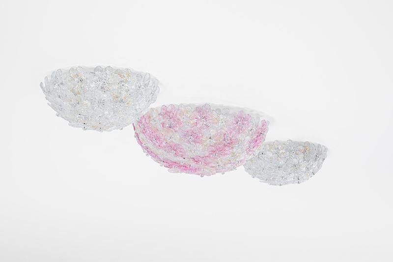 Tre lampade a plafone