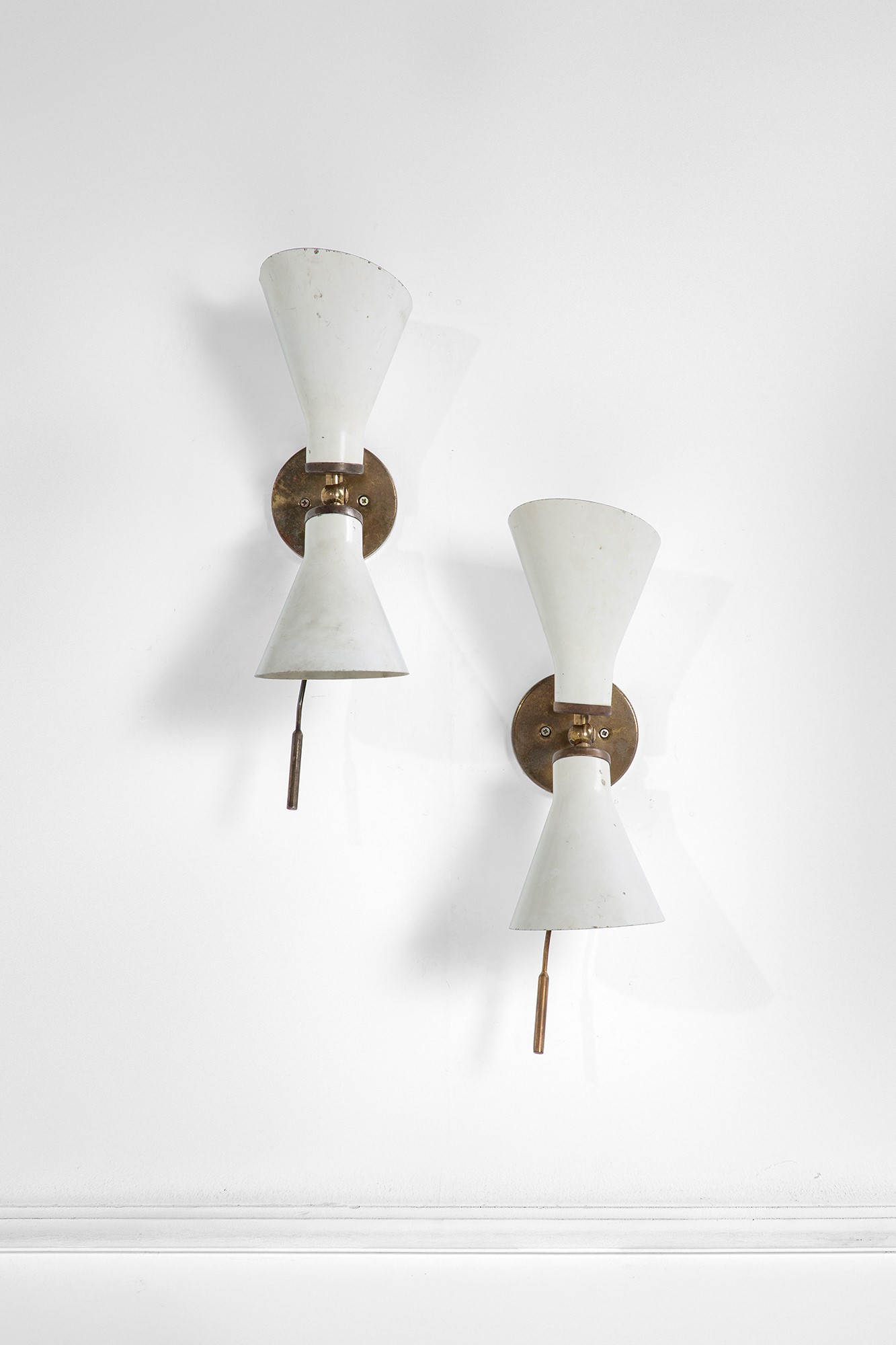 Due lampade da parete mod. 131