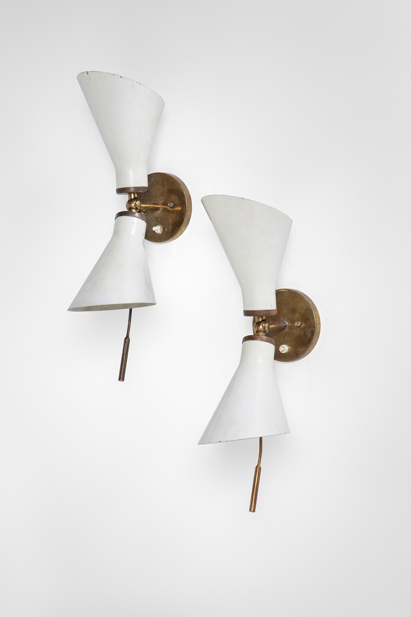 Due lampade da parete mod. 131