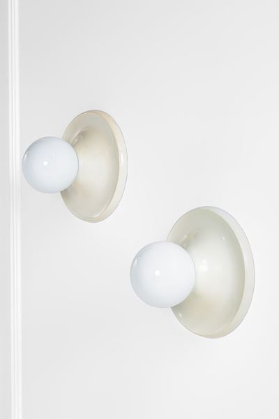 Achille e Pier Giacomo — Due lampade da parete o soffitto mod. Light Ball