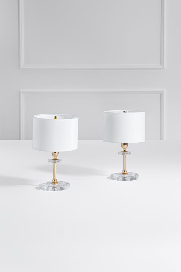 Due lampade da comodino