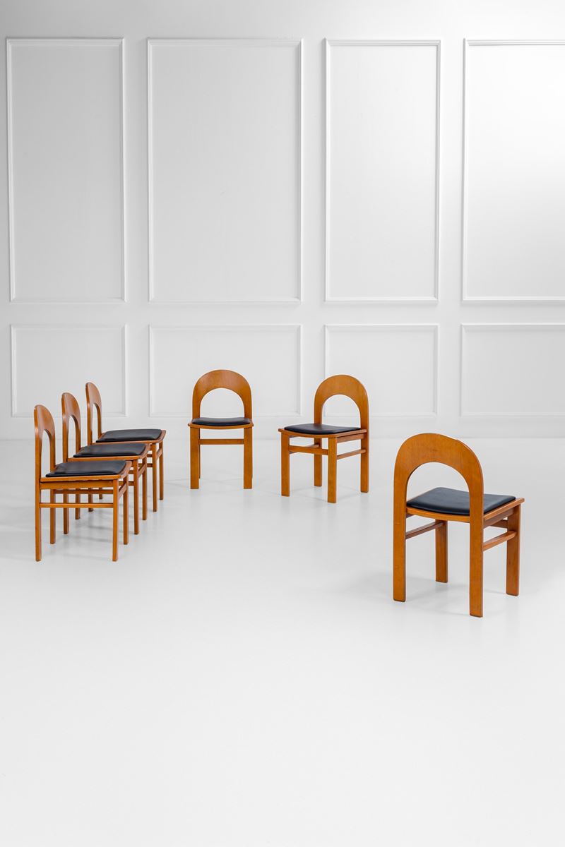 Sei sedie della serie Veronica