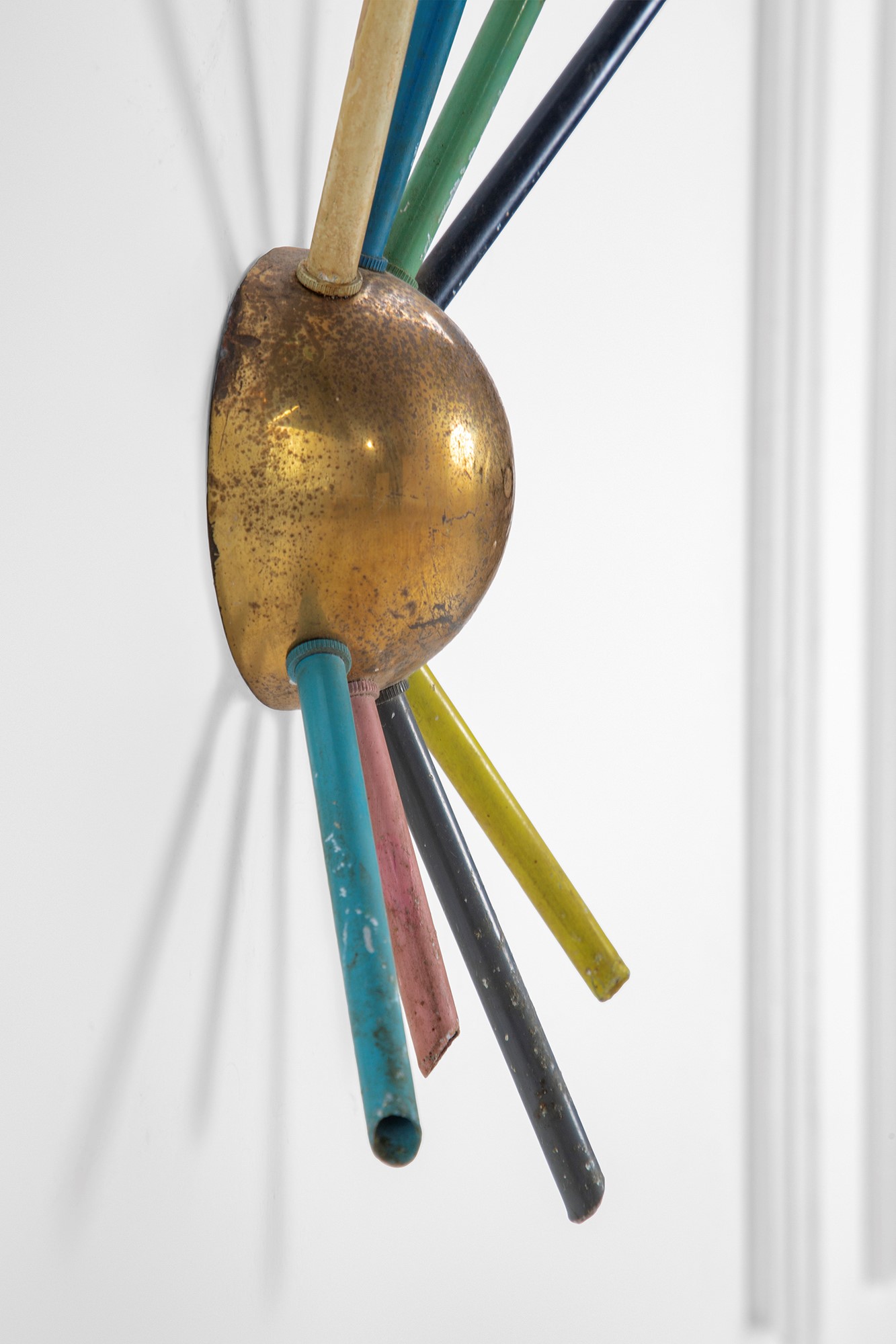 Due lampade da parete a quattro luci