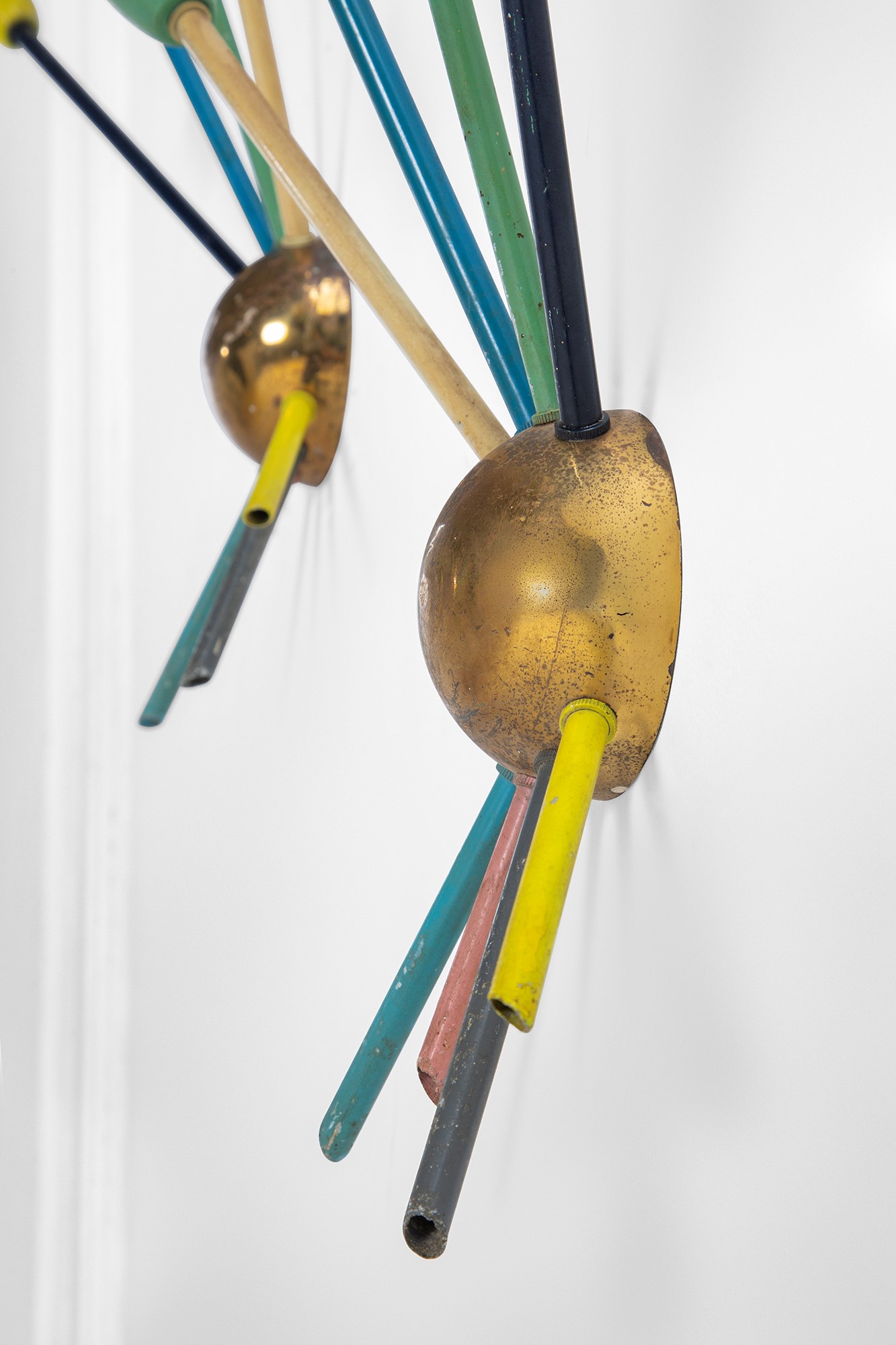 Due lampade da parete a quattro luci