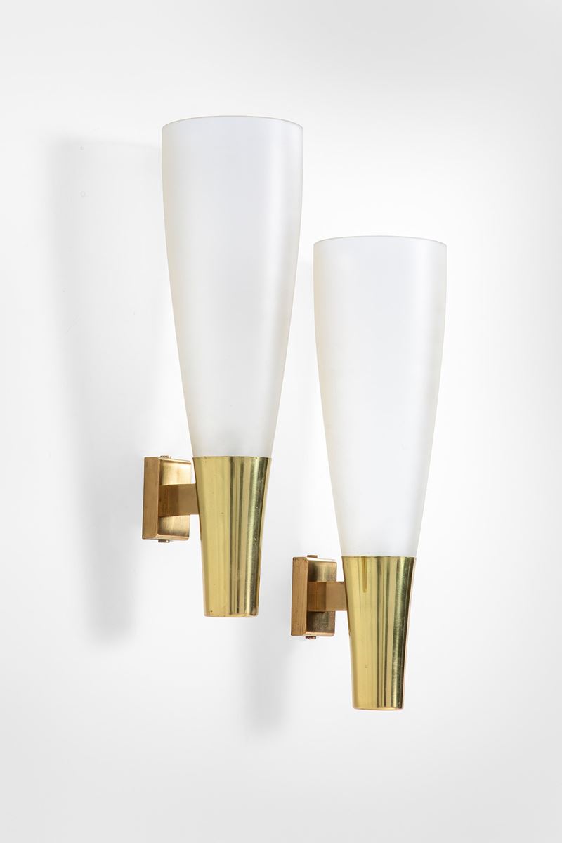 Due lampade da parete mod. 1537