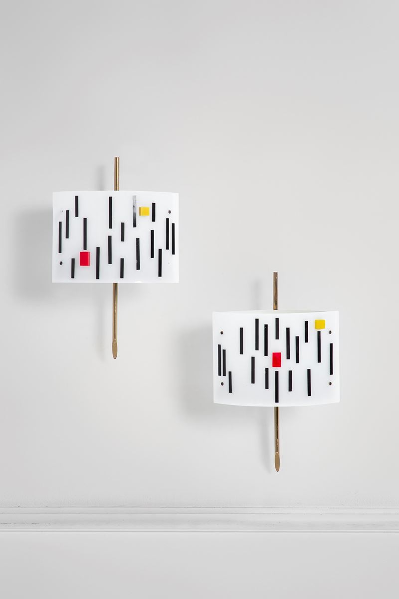 Due lampade da parete