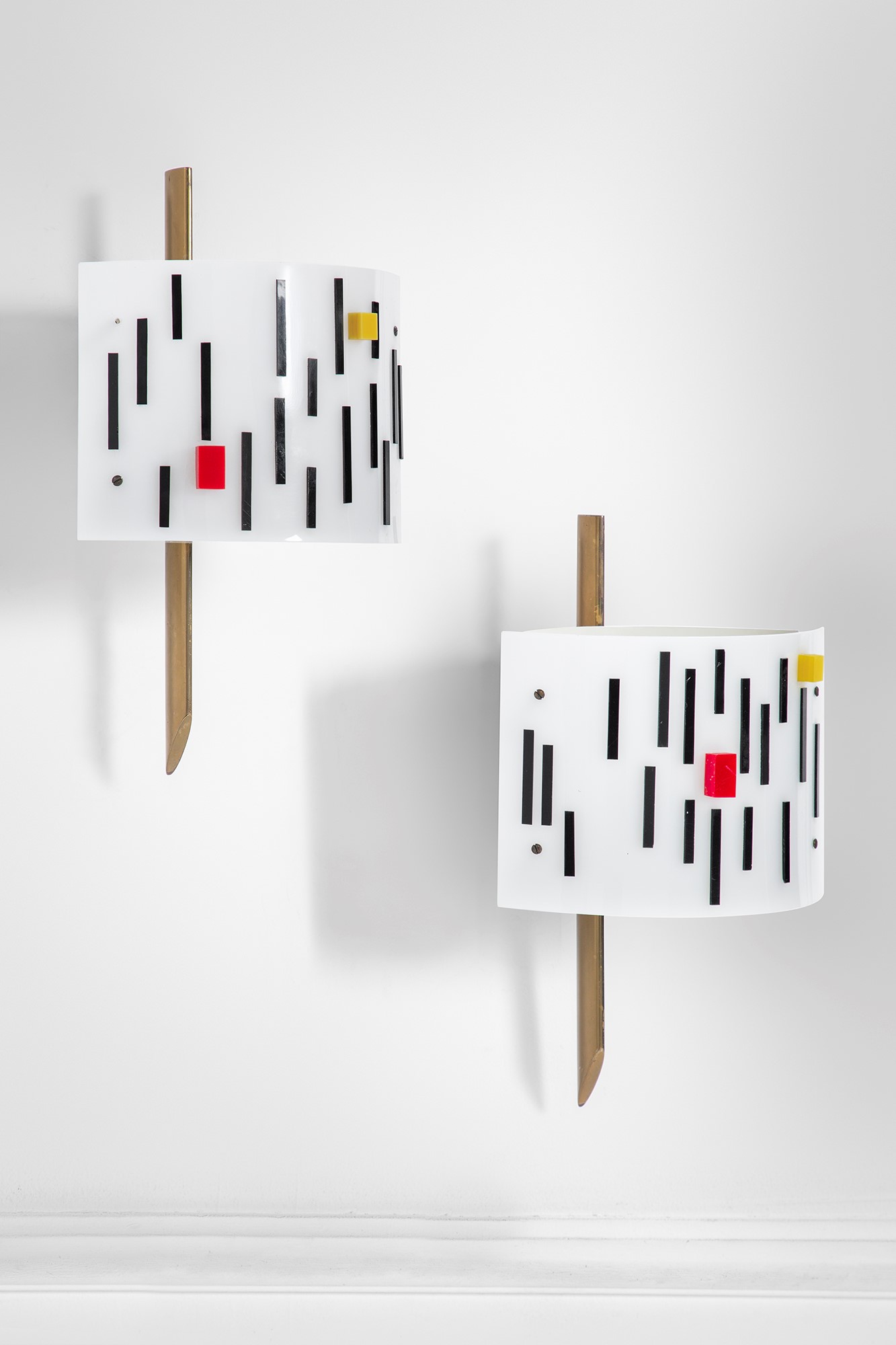 Due lampade da parete