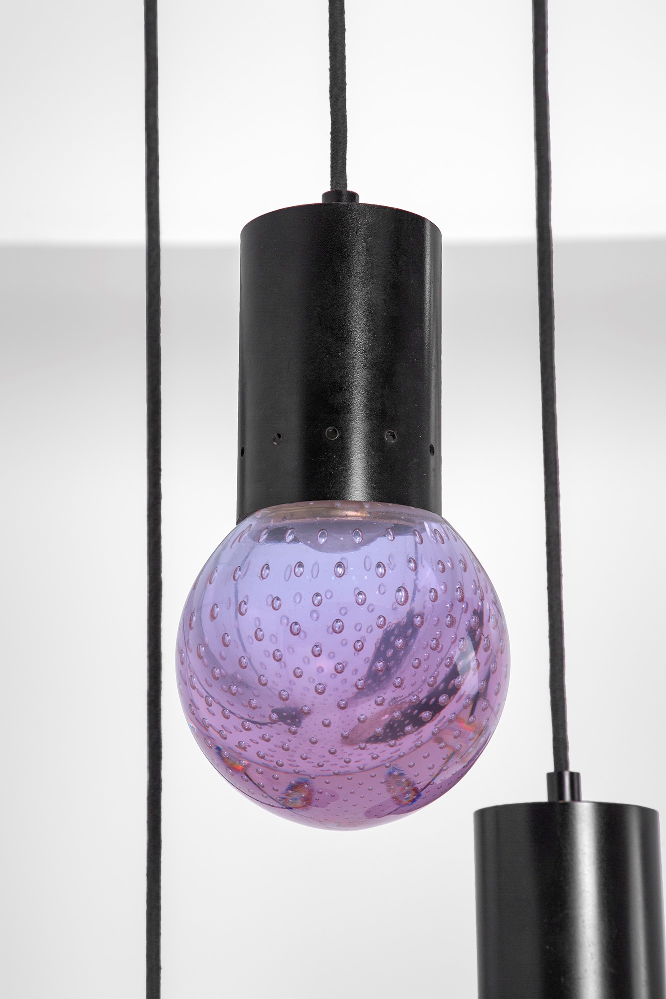 Lampadario a tre sospensioni