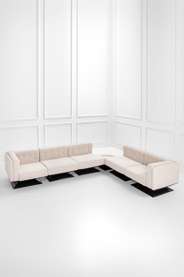 Luigi Pellegrin - Sistema di sedute componibile della serie Vignola