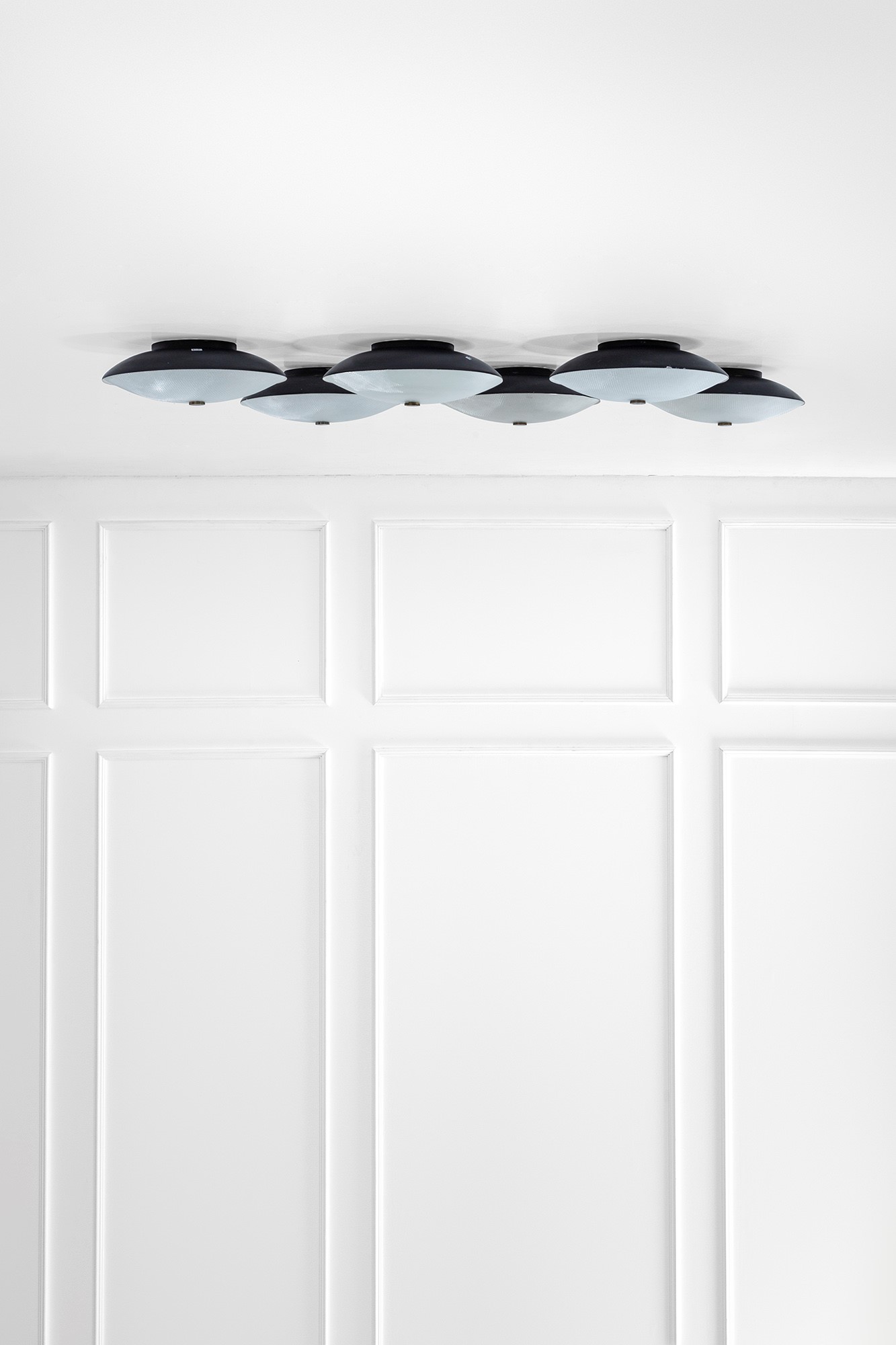 Sei lampade a plafone