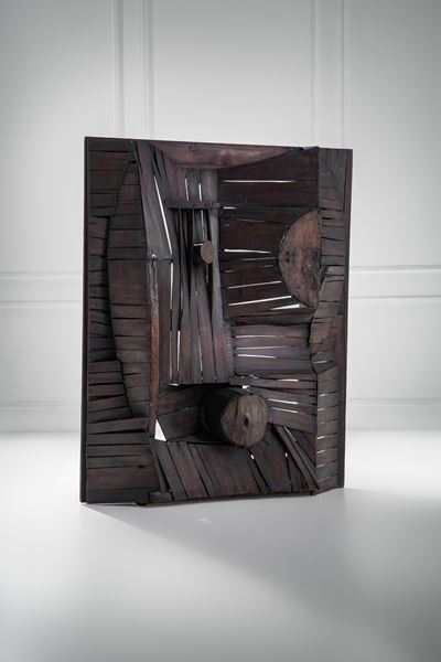 Nerone (Giovanni) Ceccarelli, Scultura in legno, ottone e metallo