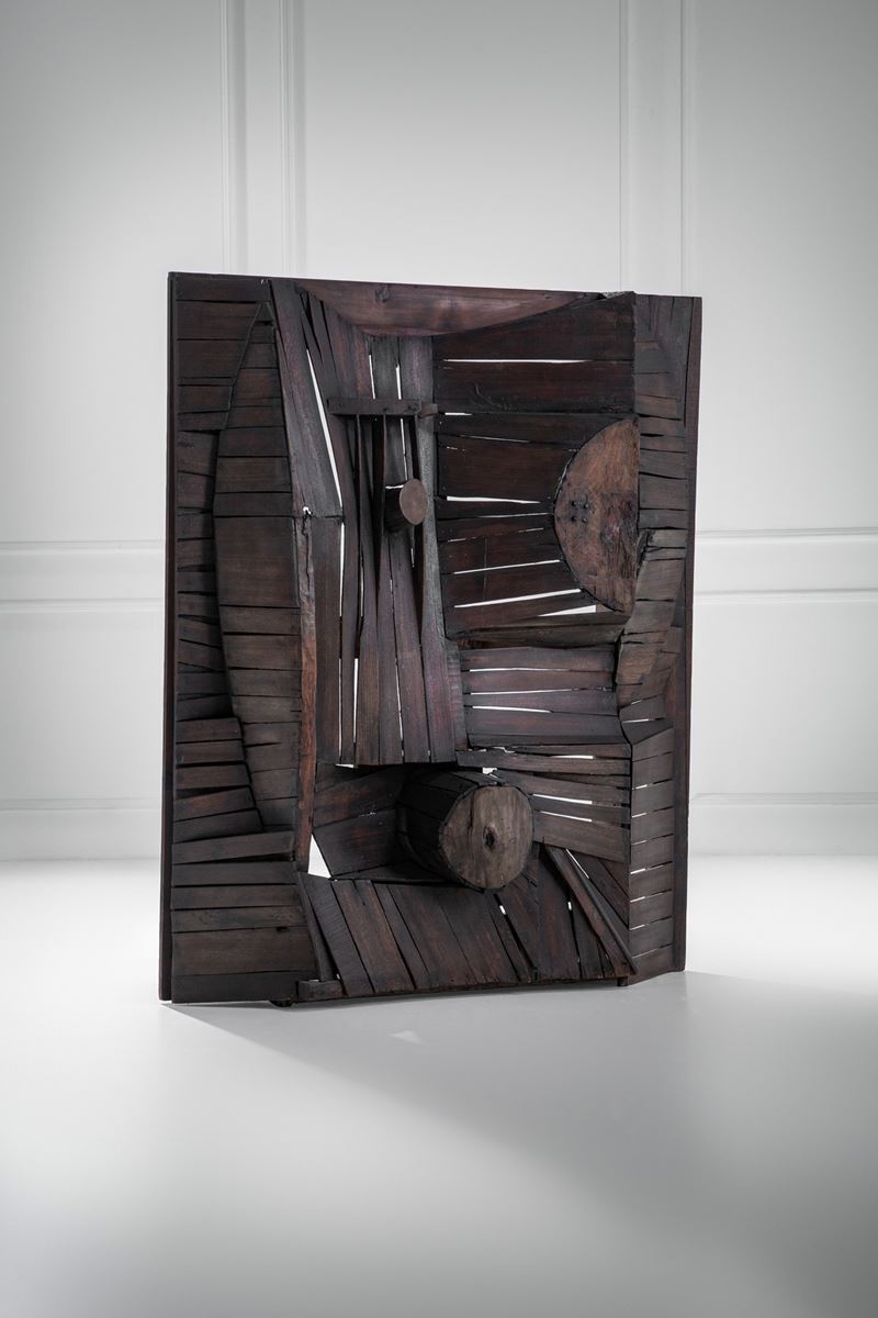 Nerone (giovanni) Ceccarelli - Nerone (Giovanni) Ceccarelli, Scultura in legno, ottone e metallo