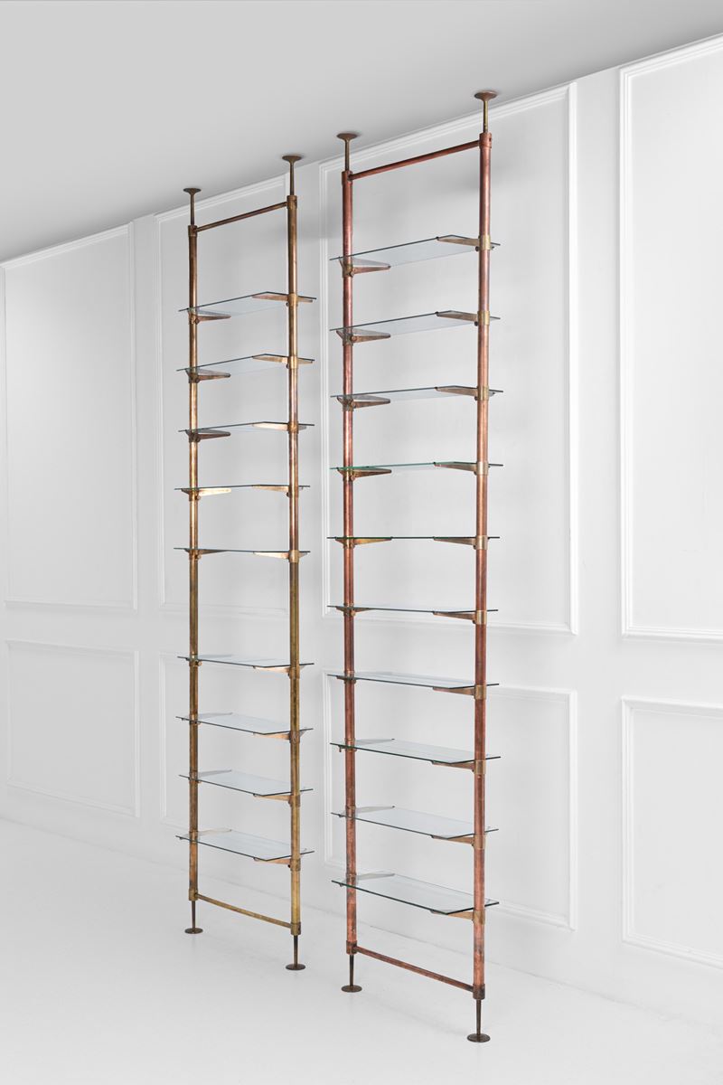 Libreria cielo-terra a due moduli