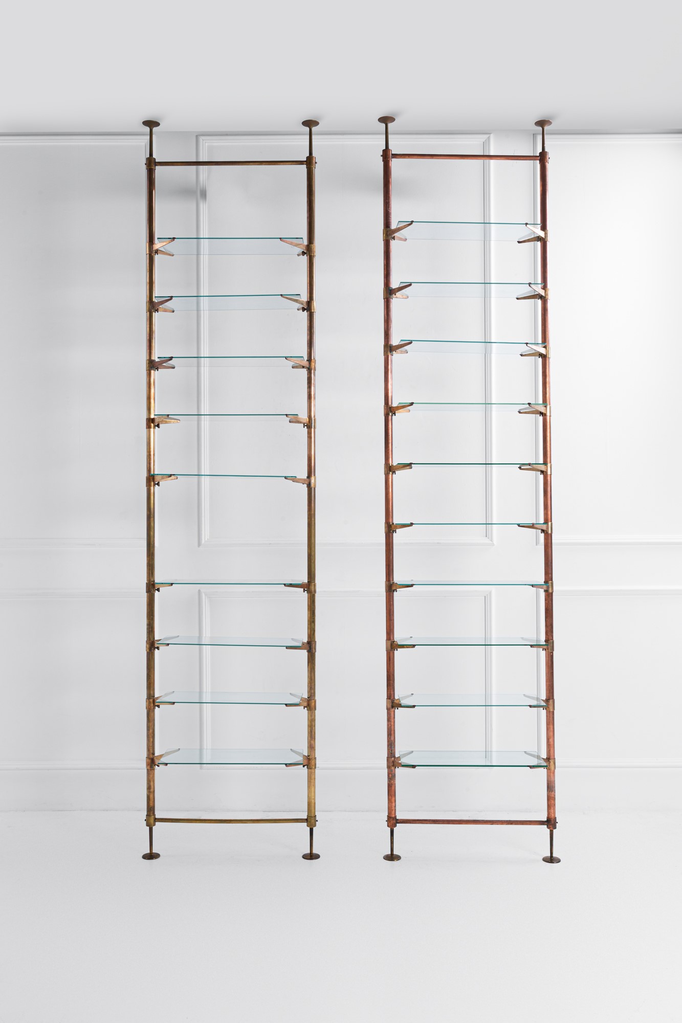 Libreria cielo-terra a due moduli