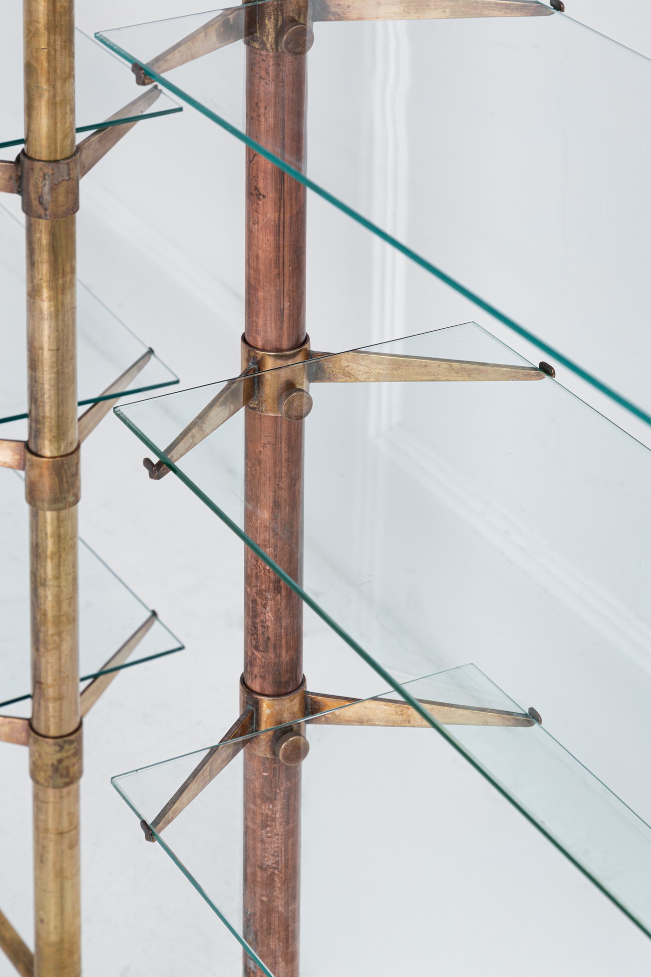 Libreria cielo-terra a due moduli