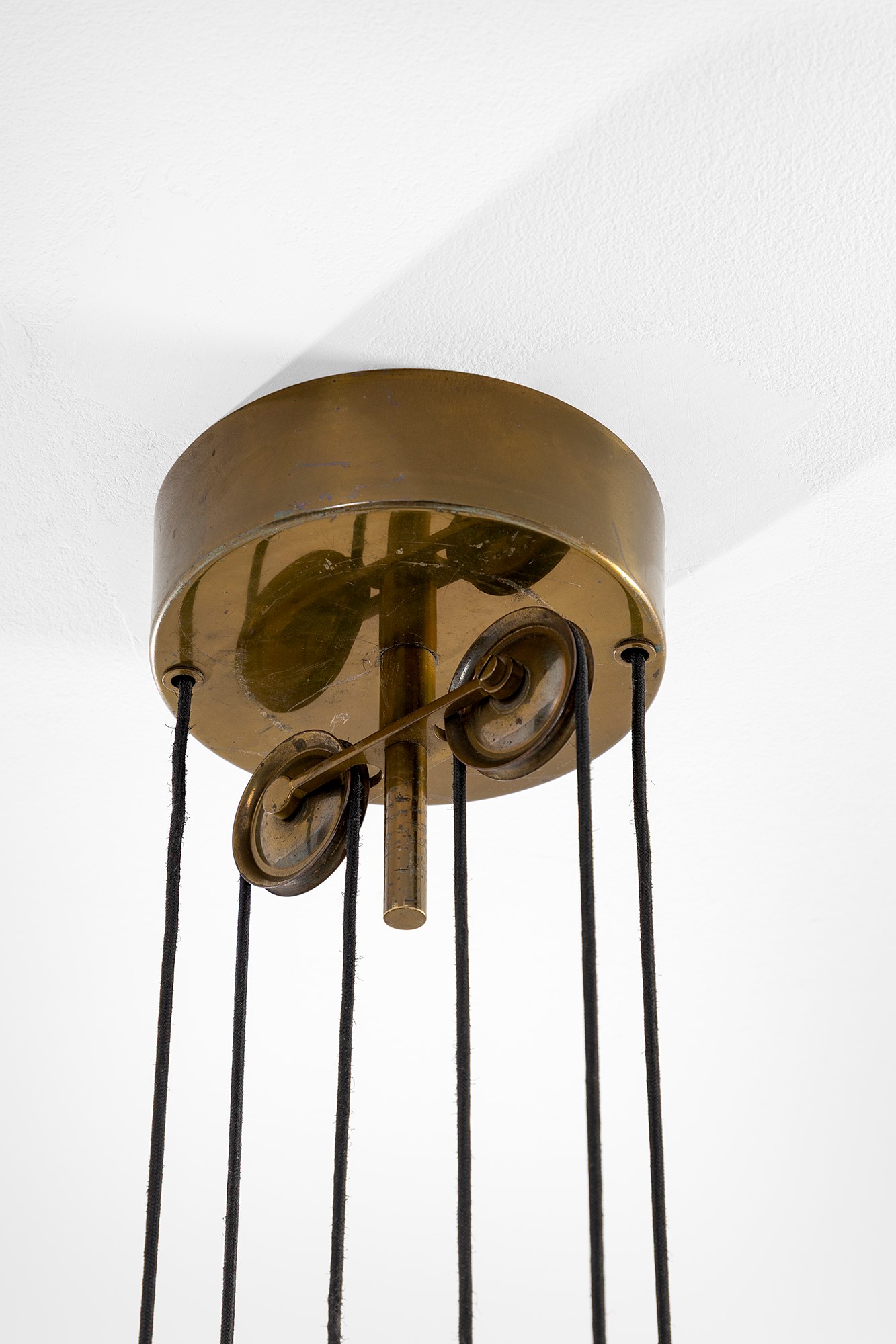 Max Ingrand - Lampada a Sospensione con Saliscendi Mod. 1953