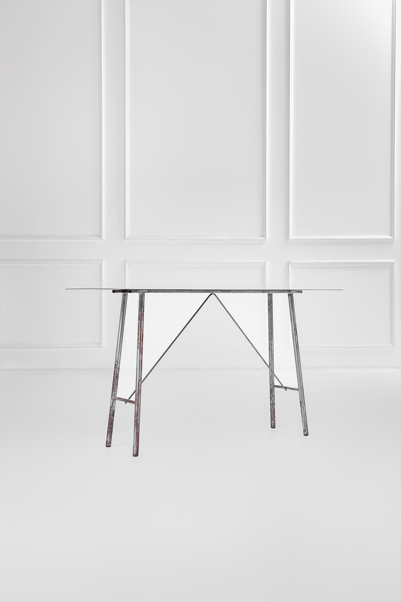 Raffaello Biagetti - Console “Ala screziata” della serie “Lamiere crude”