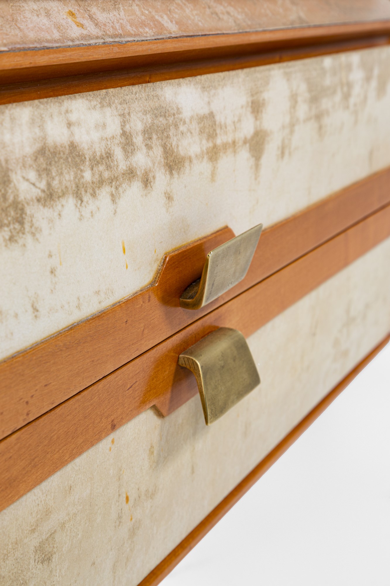 Mobile da camera con specchiera da parete