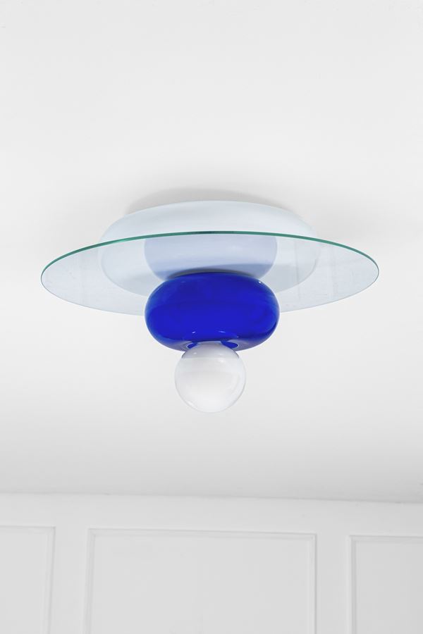 Ettore Sottsass - Lampada a plafone mod. Firenze