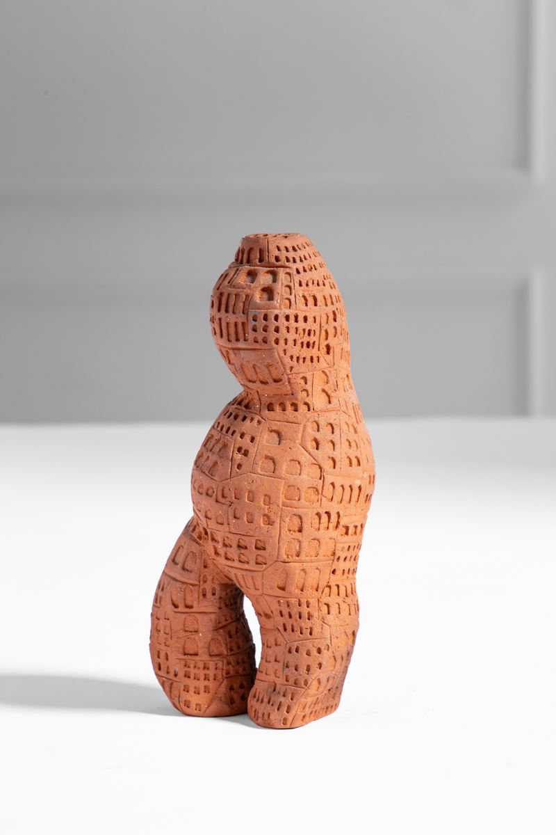 Luigi Mainolfi - Scultura in terracotta