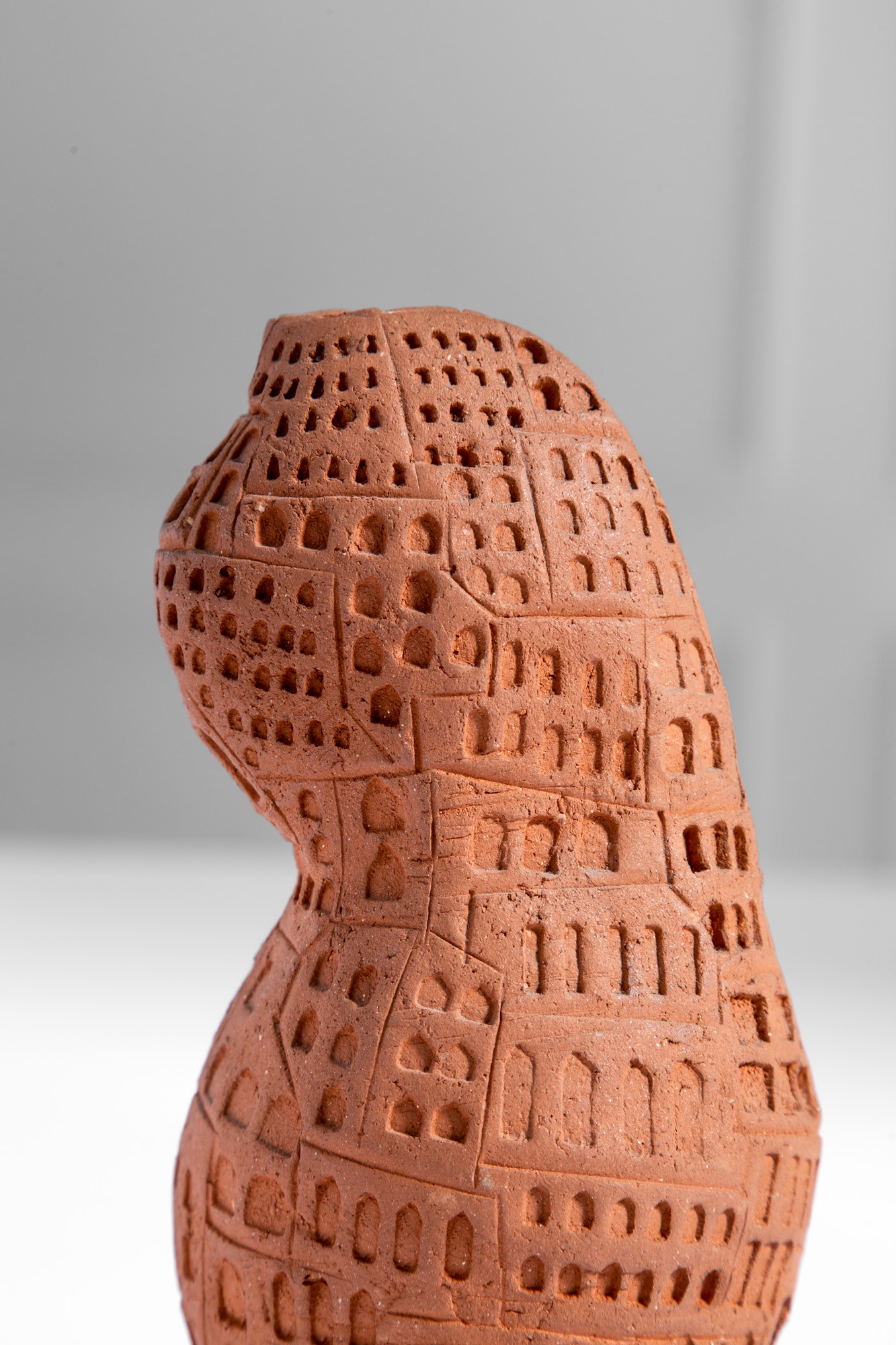 Luigi Mainolfi - Scultura in terracotta