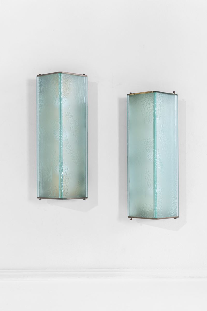 Due lampade da parete mod. 2051