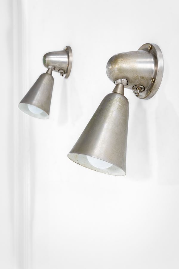 Greco Illuminazione - Due lampade da parete mod. Universal