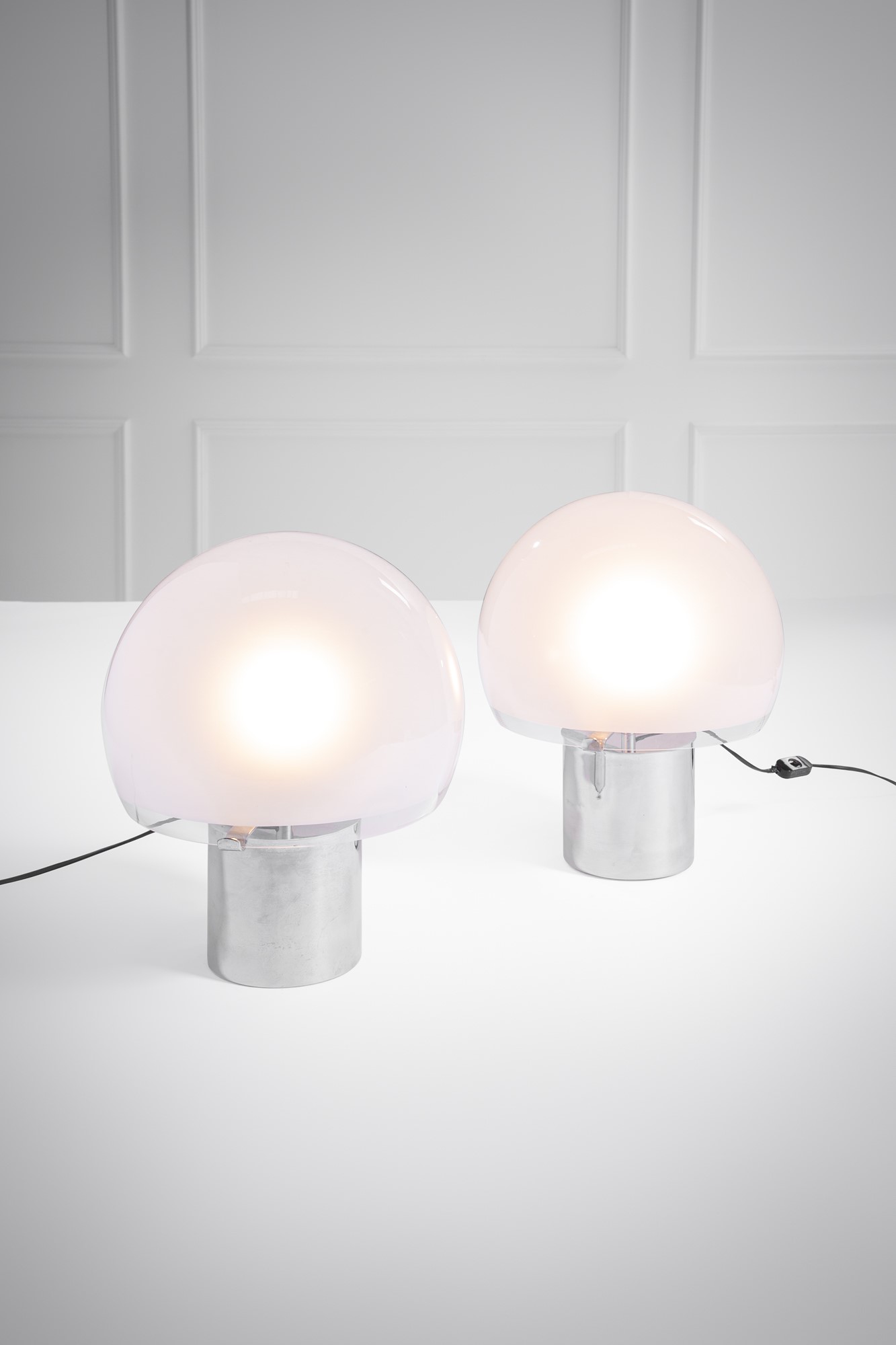 Due lampade da tavolo mod. LTA6 Porcino