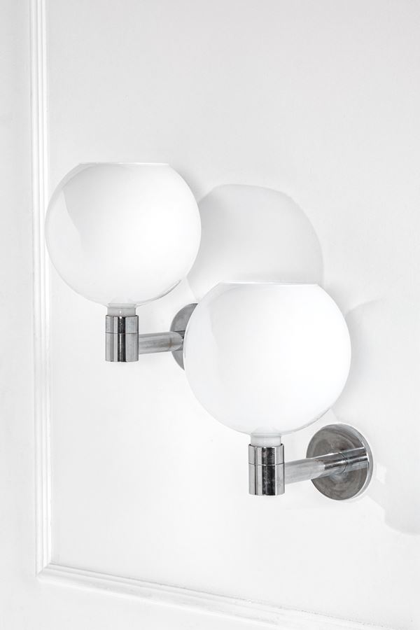 Franco Albini, Franca Helg, Antonio Piva - Due lampade da parete della serie AM/AS