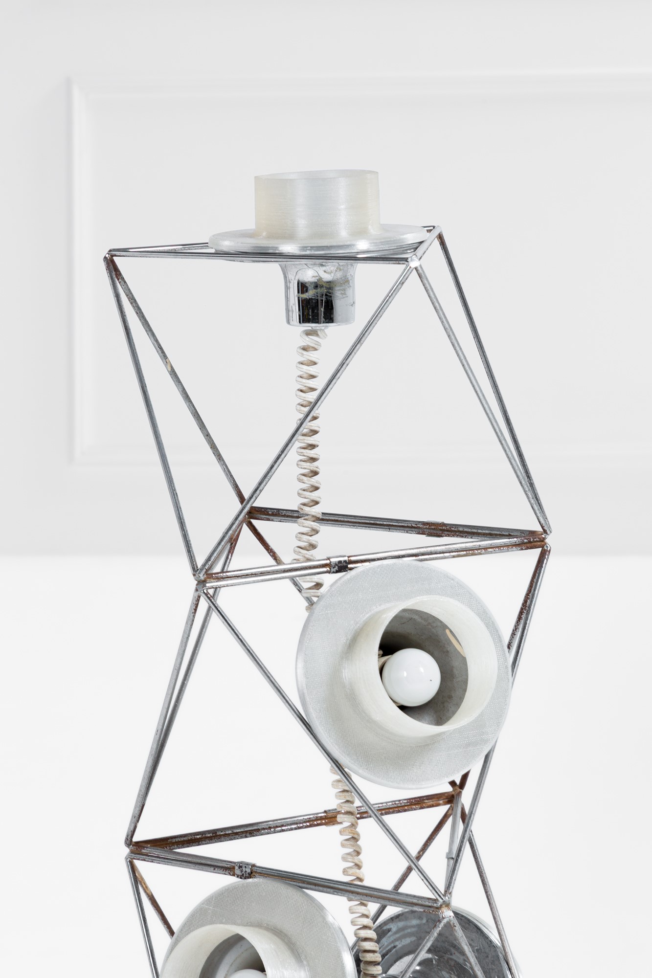 Lampada da terra mod. Poliedra