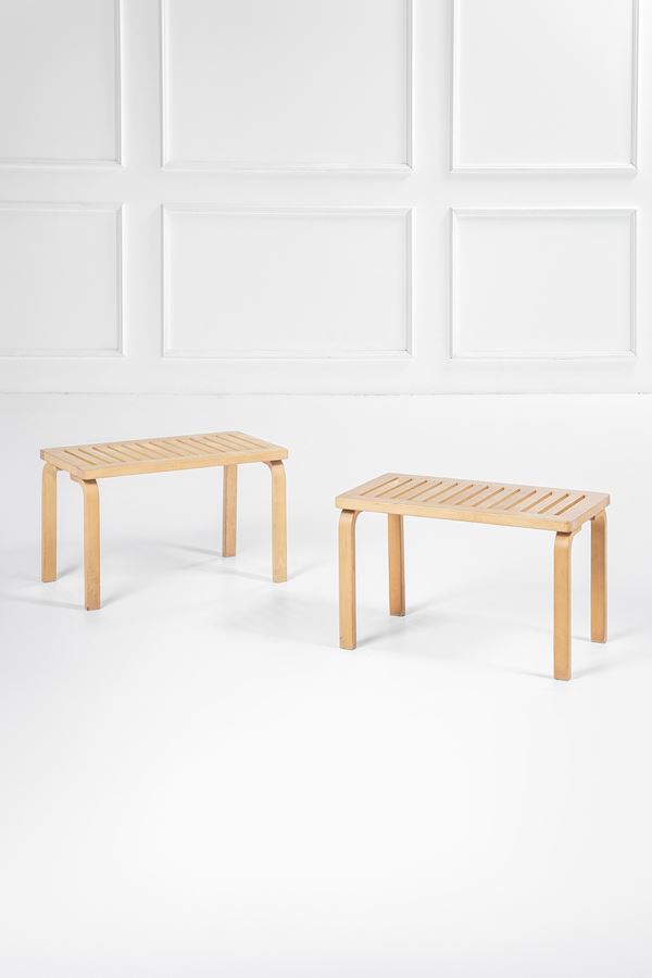 Alvar Aalto - Due panche mod. 153 B