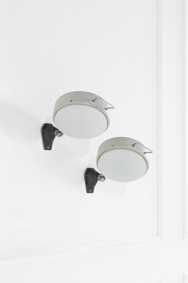 Stilnovo - Due lampade da parete orientabili