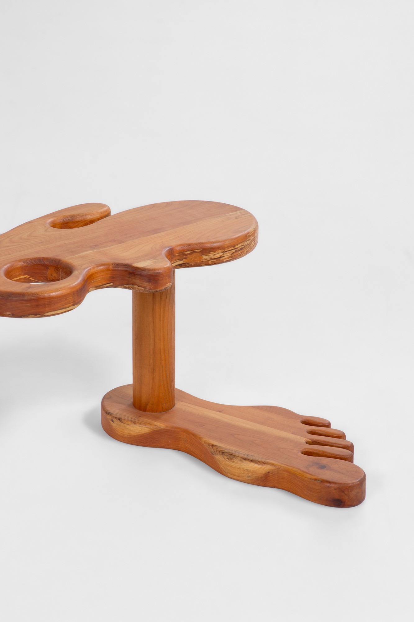 Panca scultorea antropomorfa