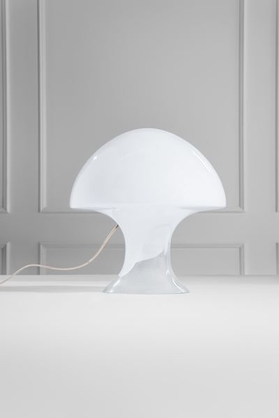 Lampada da tavolo Cumulus T-318 in vetro soffiato di Murano