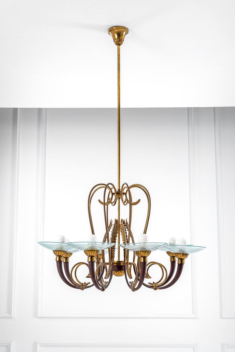 Lampadario a otto luci