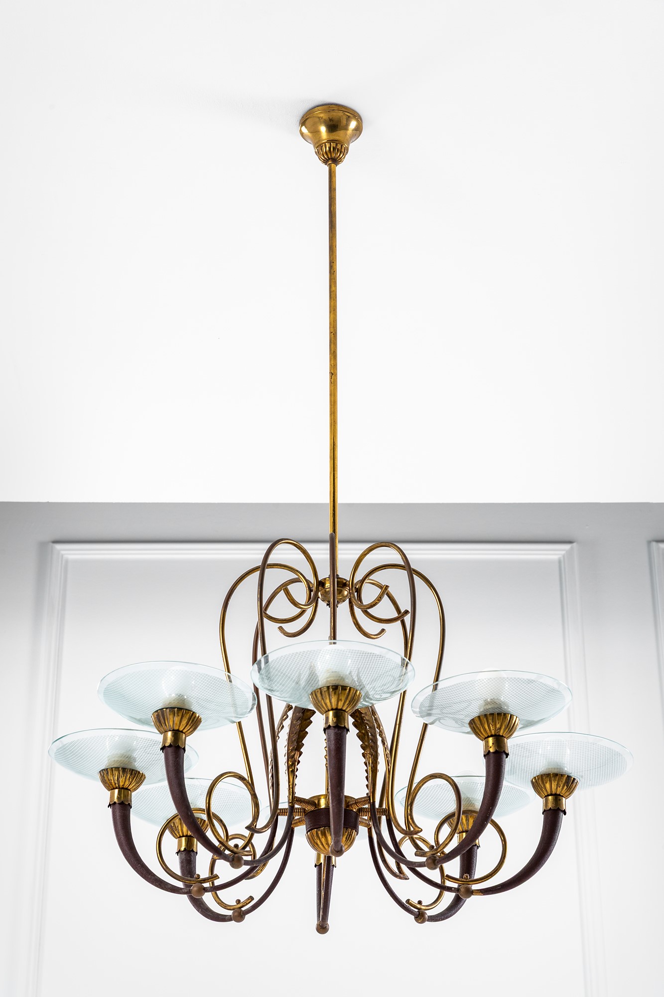 Lampadario a otto luci
