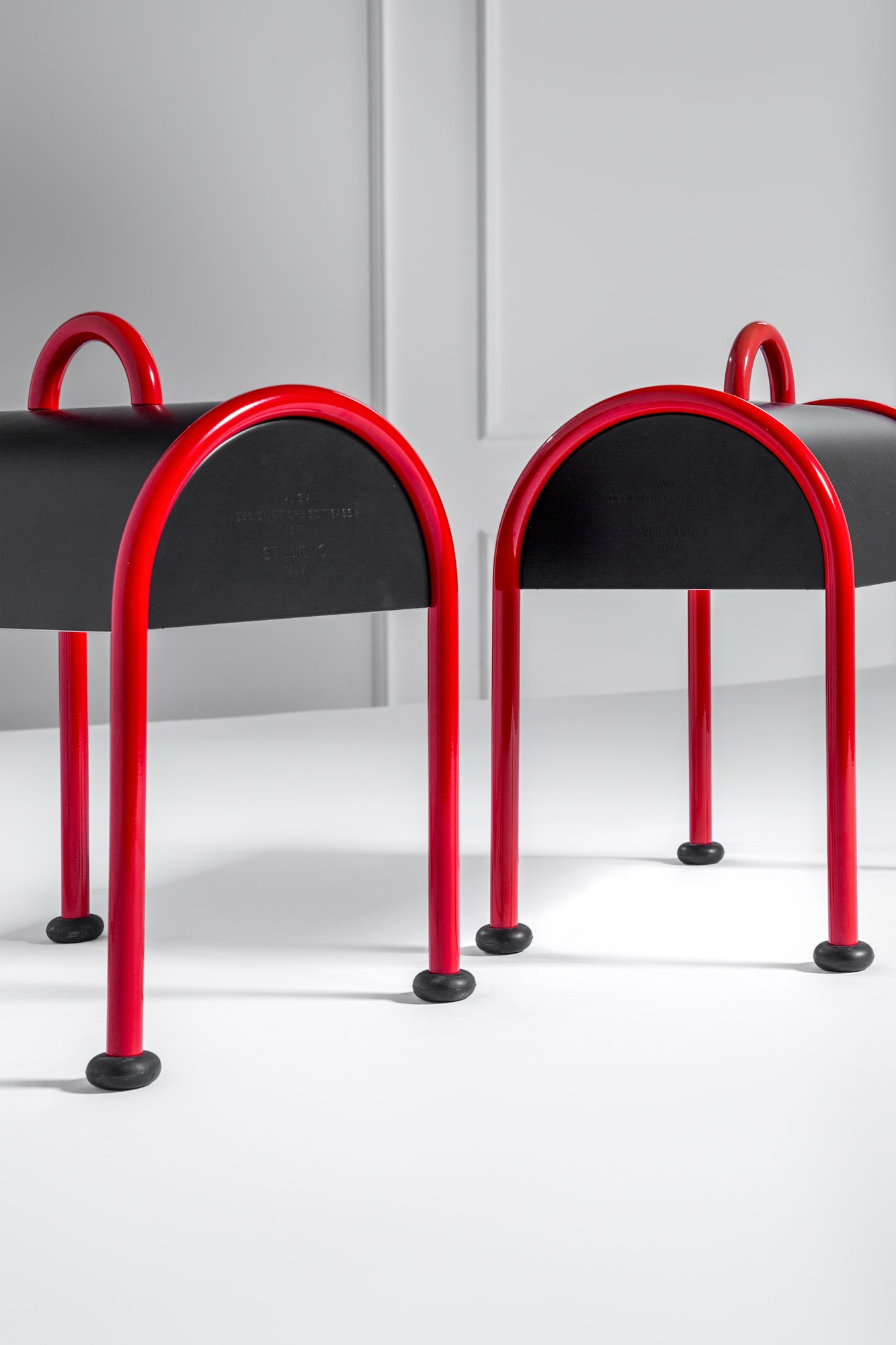 Ettore Sottsass - Due lampade modello Valigia