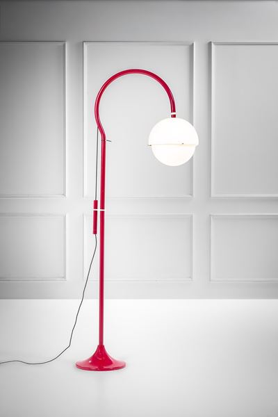 Lampada da terra con saliscendi mod. 4021