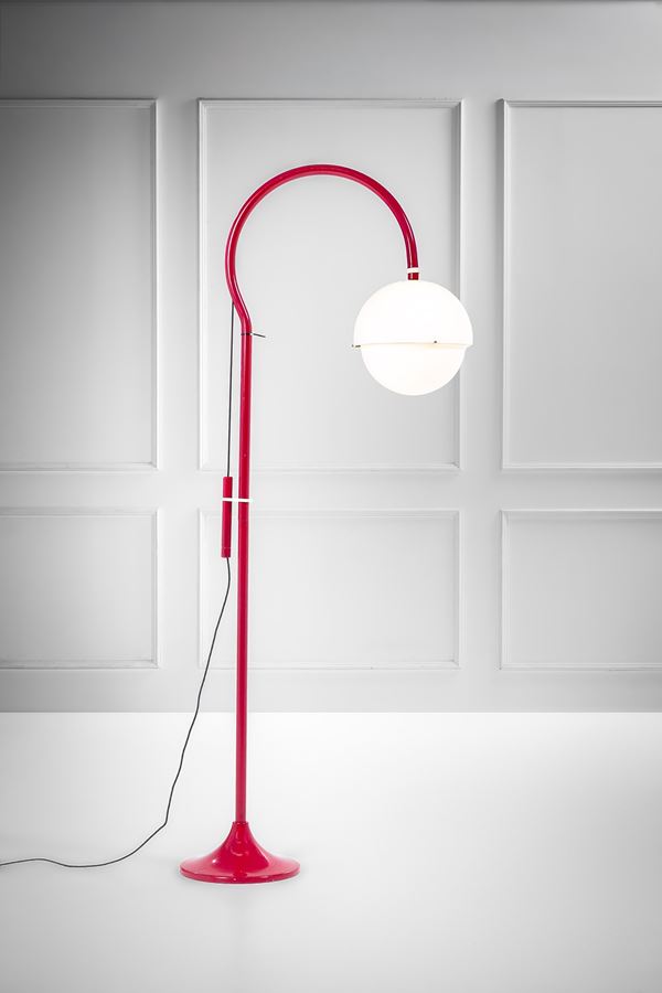 Luigi Bandini Buti - Lampada da terra con saliscendi mod. 4021