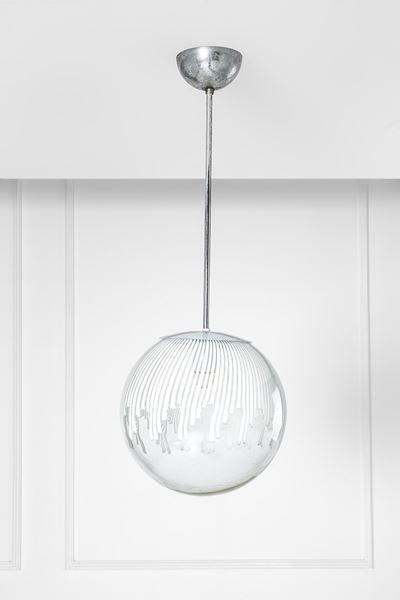 Lampada a sospensione della serie Anemoni