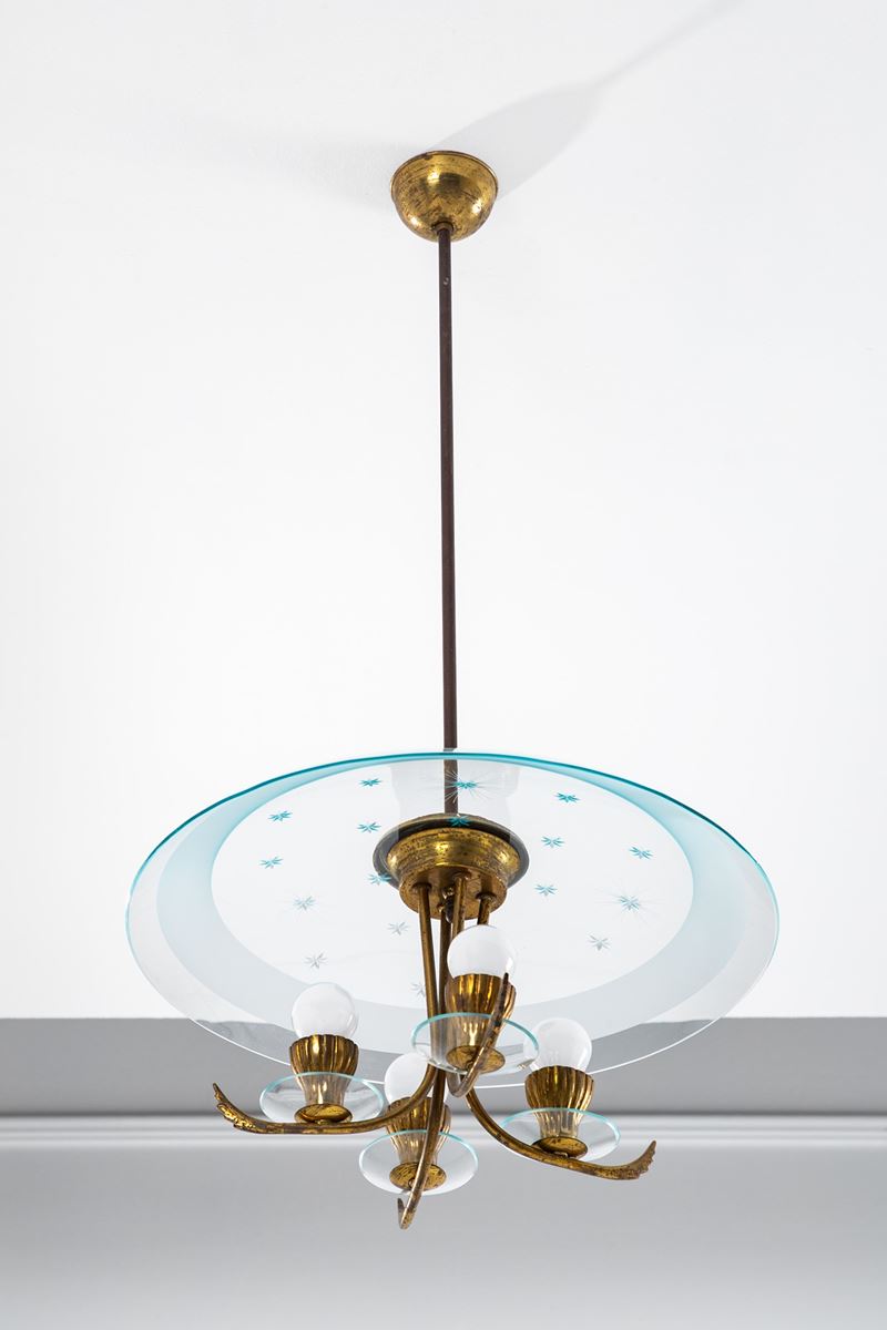 Lampadario a quattro luci