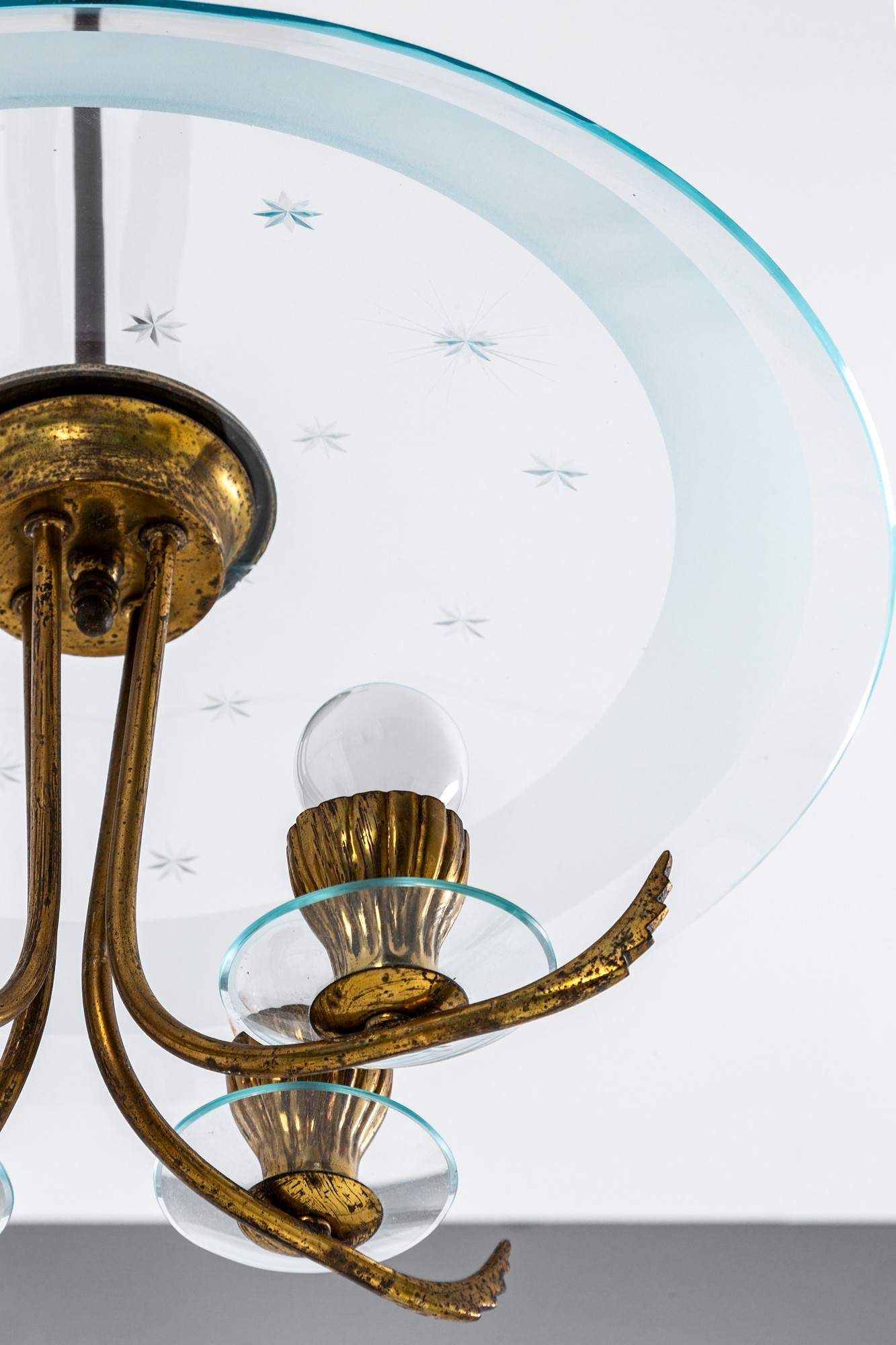 Lampadario a quattro luci
