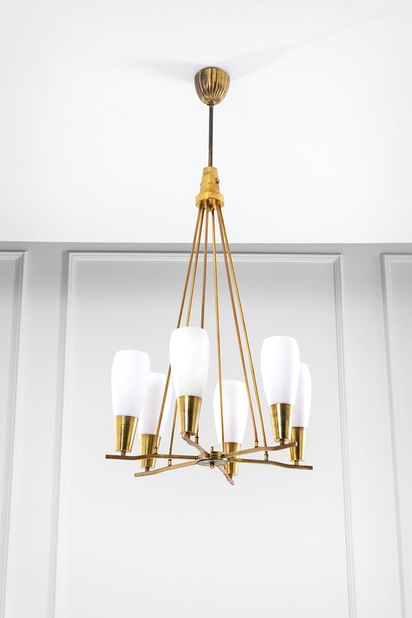 Lampadario a sei luci