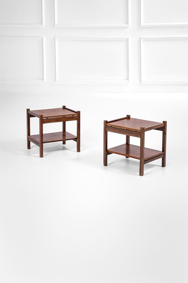 Ettore Sottsass - Due comodini mod. Galassia