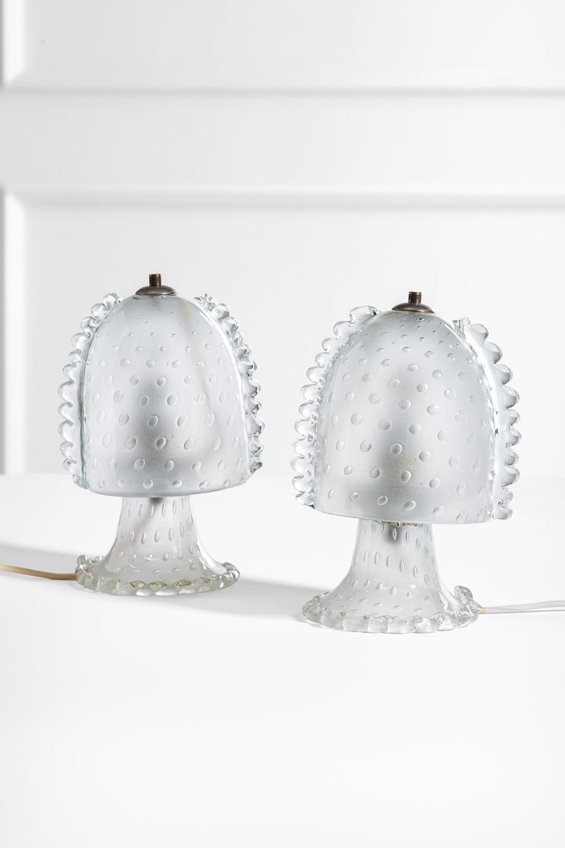 Due lampade da comodino