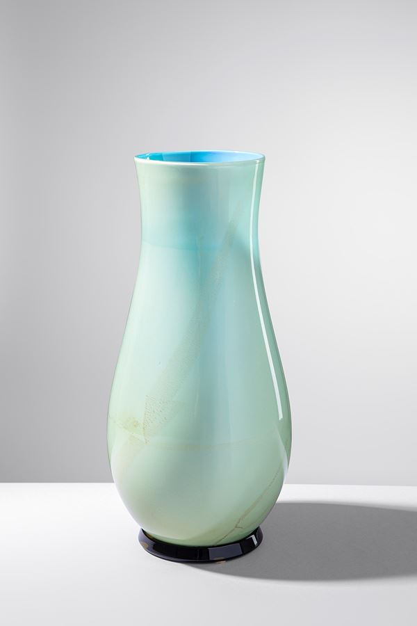 Venini : Vaso della serie Aurati  - Asta Vetri di Murano - Incanto Casa d'Aste e Galleria