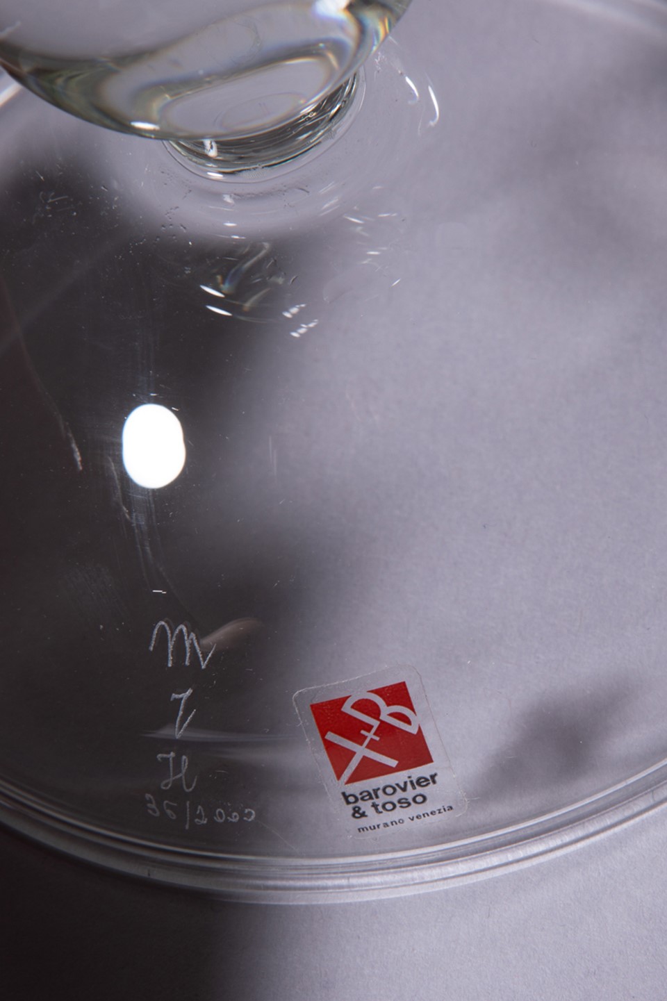 Matteo Thun - Vaso monofiore in vetro cristallo della Collezione Sherry Netherlans